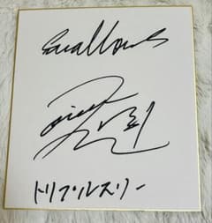 モイセエフニキータ 東京ヤクルトスワローズ 直筆サイン色紙 目標入り