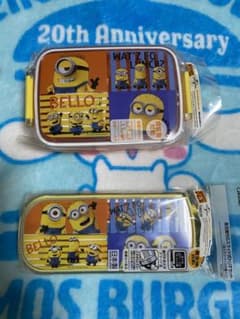 ミニオン弁当箱　スプーン箸フォークセットのサムネイル