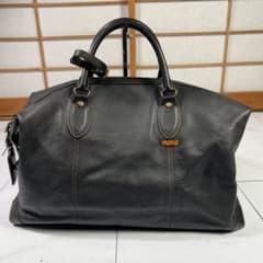 美品 Aquascutum アクアスキュータム ボストンバッグ 本革 シボ革