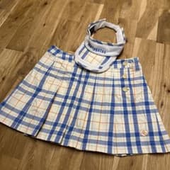 【パーリーゲイツ】２点セット　レディース　ゼブラ柄　スカート＋サンバイザー サイズ：0 PEARLY GATES パーリーゲイツ 055-1234034 裏地プリーツ