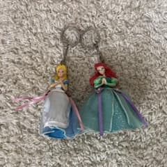 ディズニー プリンセス キーホルダー 2点セットのサムネイル