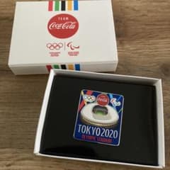 東京2020オリンピック コカ・コーラ ピンバッジ スタジアム 新品未使用