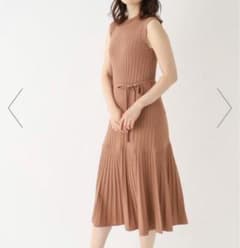 ノースリーブ　ニットワンピースのサムネイル