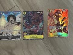 ワンピースカード 3枚セットのサムネイル