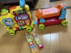 音声機能付き知育玩具 あそびも学びも！ウォーカー&ライド　ABCトレインのサムネイル