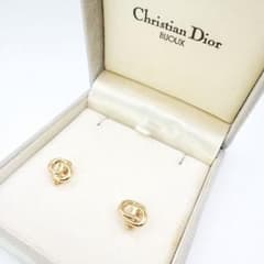 2978-1 保存箱付き極美品✨Dior イヤリング CD ロゴ 希少 刻印 - メルカリ