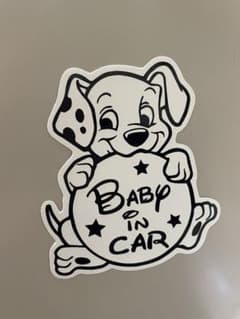 101匹わんちゃん ベビー マグネット カーステッカーのサムネイル
