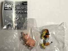 トイストーリー　ゆらゆらつながるマスコット　ハム　スリンキーのサムネイル