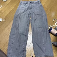 GU デニムパンツ グレー 29インチのサムネイル