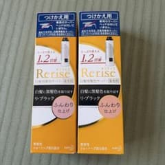 Rerise リライズ 白髪用髪色サーバー リ・ブラック つけかえ用 2本のサムネイル