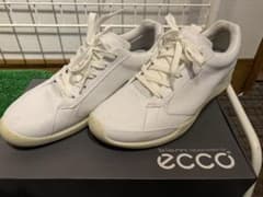 ECCO BIOM NATURAL MOTION ホワイトスニーカー ECCO biom natural motion スニーカー ホワイト - メルカリ