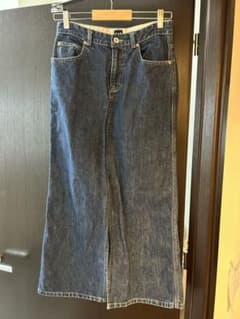 GAP ダークデニム タイトロングスカートのサムネイル