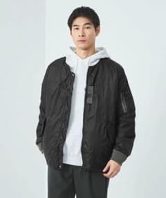 限定品【新品に近い美品】<TAION>2way MA-1 ダウンジャケット L 