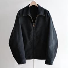 COMOLI 25AW 直営店限定 モールスキン ジップショートジャケット