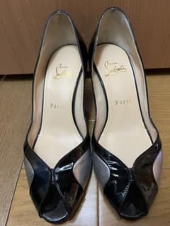 Christian Louboutin ブラック ハイヒールのサムネイル