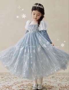 Snow Winter Glow Dress キッズドレスのサムネイル
