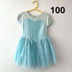 baby GAP Disney 엘사 반소매 원피스 100