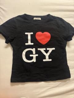 GLOWNYロゴ 半袖Tシャツ ブラックのサムネイル