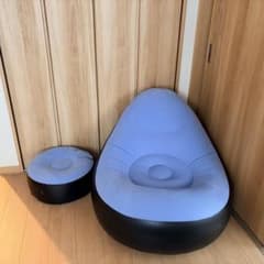 ビーズクッションセット　エアソファのサムネイル