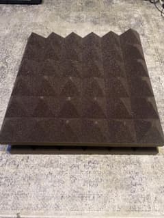 Sonex 吸音材PYR4 BROWN 2枚 61cm × 61cm - メルカリ