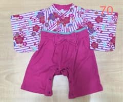 袴ロンパース 女の子 70のサムネイル