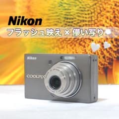 【美品/動作確認済】Nikon Coolpix S70 スマホ転送OKフルセット 動作良好☘️ニコン ブラック コンデジ すぐ使えるフルセット スマホ