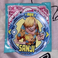 ワンピース　缶バッジ　サンジのサムネイル