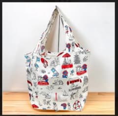 [完全終売品]鳥獣戯画ミャクミャクエコバッグ（会場限定バージョン） 完全終売品]鳥獣戯画ミャクミャクエコバッグ（会場限定バージョン