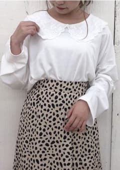 NICE CLAUP 衿レースプルオーバーのサムネイル