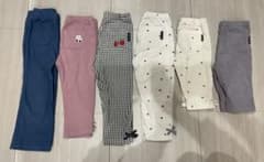 プティマイン パンツ6本セット 90 女の子 保育園用　まとめ売りのサムネイル