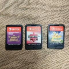 Nintendo Switch ポケットモンスター 3本セット ソフトのサムネイル