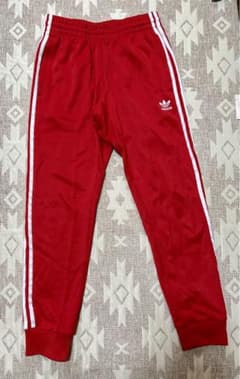 adidas トラックジャージ 赤のサムネイル