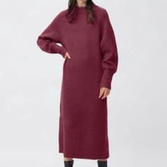 【新品】GU パフィータッチロングニットワンピース XLサイズのサムネイル