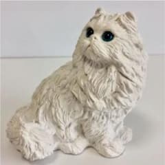【Stone Critters】ペルシャ猫 置物のサムネイル