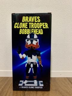 新品　ボブルヘッド人形　アトランタブレーブス　クローントルーパー 新品 ボブルヘッド人形 アトランタブレーブス クローントルーパー