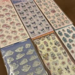 キャンドゥ サンリオ ぷくっとシール 6点セット　正規品のサムネイル