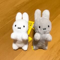 Bruna Animalミッフィぬいぐるみキーホルダー2種セットタグ付きのサムネイル