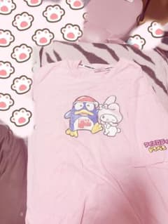 マイメロディ ドンペン コラボ Tシャツ ピンクのサムネイル