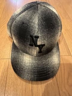 old supreme New Era ベースボールキャップ チェック柄 - メルカリ