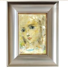 ☆佐藤吉五郎☆「少女」油絵 SM 二科会 - メルカリ