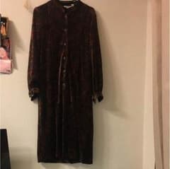【o0様 専用】used◎ベロアワンピースのサムネイル