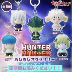 아*이님 HUNTER×HUNTER 캡슐 토이 전 5종 콤프 세트