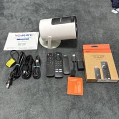 YOWHICK プロジェクター本体 Fire TV Stick付き YOWHICK プロジェクター 本体 Fire TV Stick付 - メルカリ