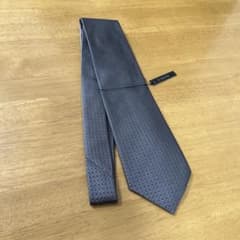 TIE COLLECTION ネクタイ グレー スクエア柄のサムネイル