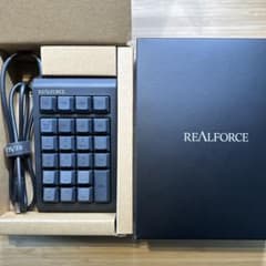 未使用】東プレ REALFORCE TIUX11 テンキーボード ブラック - メルカリ