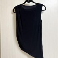 CONNSE フローライントップス　ネイビー