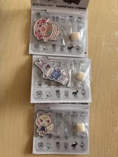 あつまれどうぶつの森 キャラマグネッツ 3種セットのサムネイル
