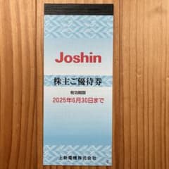 上新電機　株主優待券のサムネイル