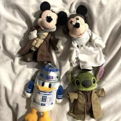 ディズニー スターウォーズ ぬいぐるみ ぬいば セット売り スティッチ