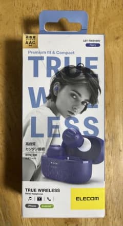 ELECOM 完全ワイヤレスイヤホン LBT-TWS16NVのサムネイル